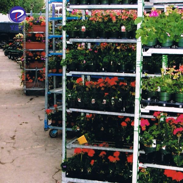 Greenhouse Flower Cart