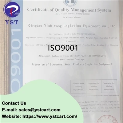 Giấy chứng nhận ISO9001