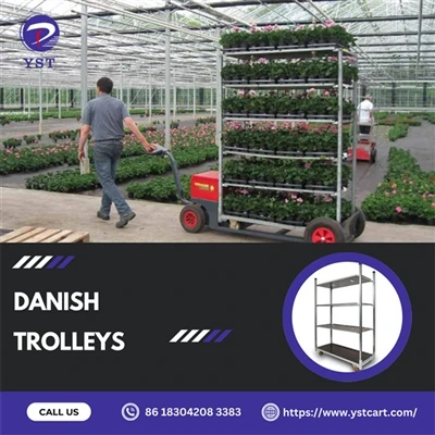 Các tính năng ấn tượng của xe đẩy Đan Mạch cho nhu cầu vận chuyển hoa
